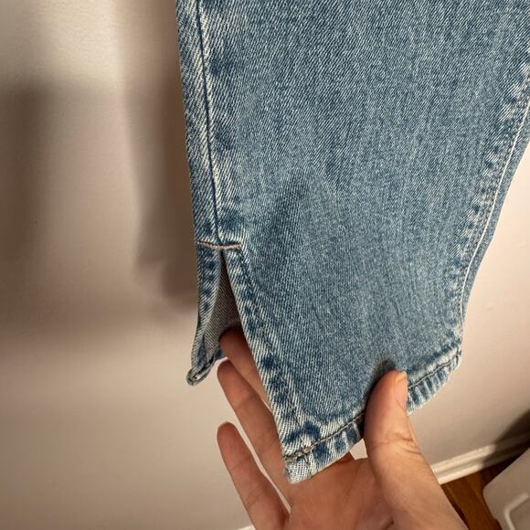 Black Orchid Jordan Belted Straight Leg Jeans Blue Denim NWT Women 26 - Picture 4 of 8